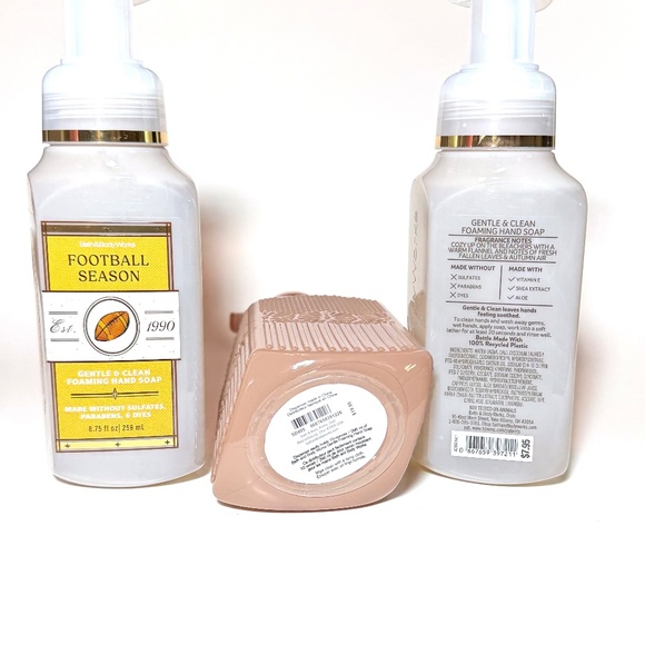 FOOTBALL SEASON Foaming Hand Soap & Dispenser - Picture 2 of 4